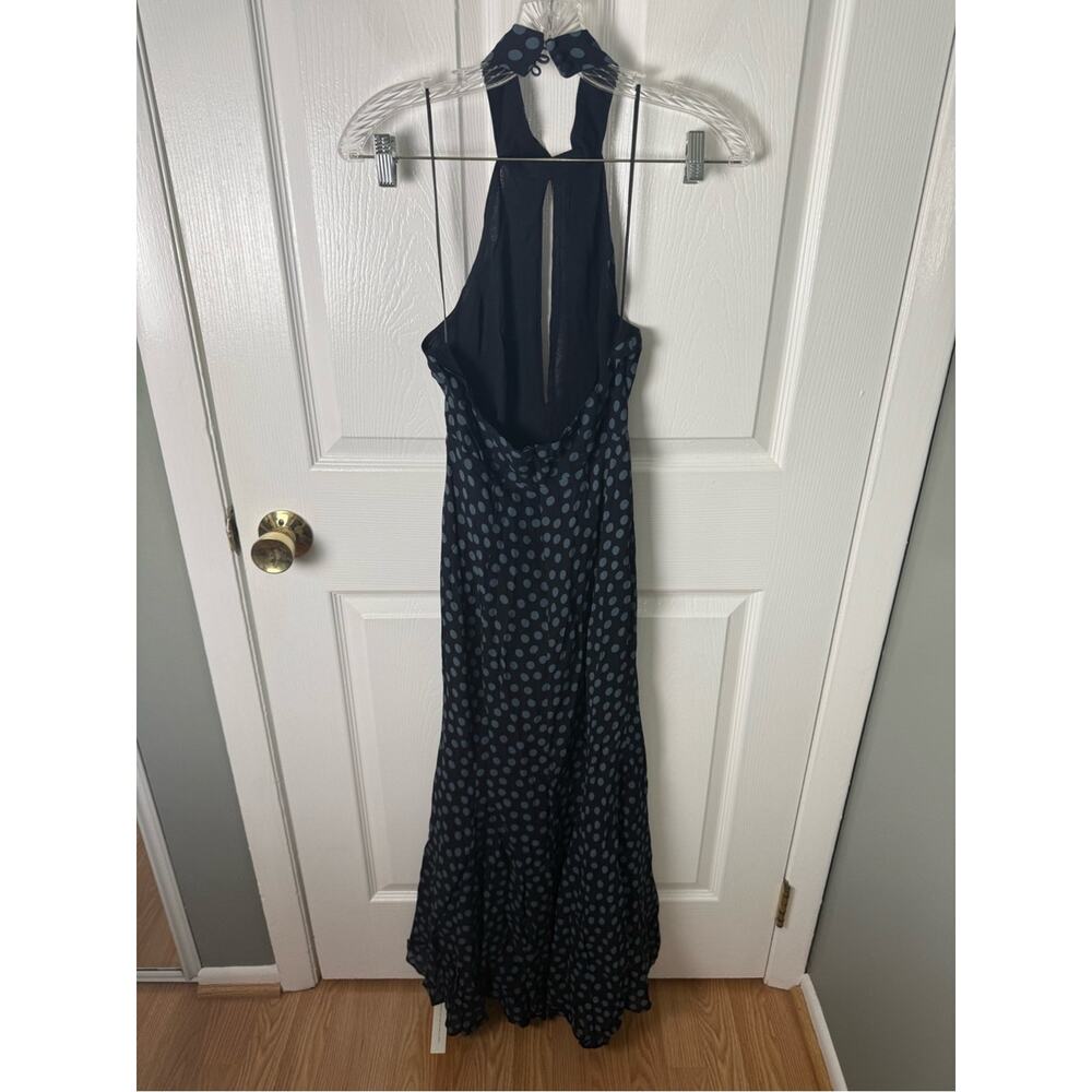 Reformation Noele Dress in Cosmic Dot 6 - Picture 5 of 8